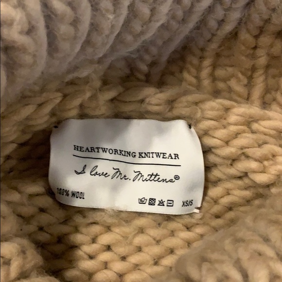 I Love Mr. Mittens Turtleneck Sweater - Picture 5 of 5